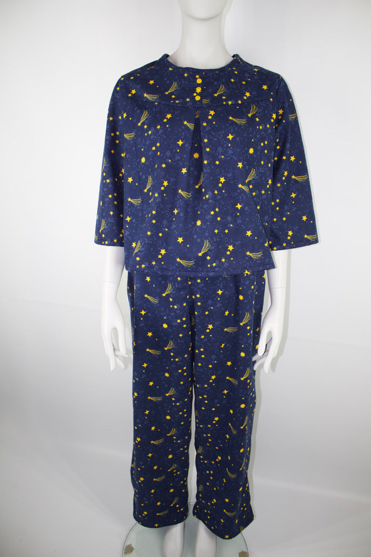 Pyjama motif étoiles filantes | Mode Québécoise | A3B