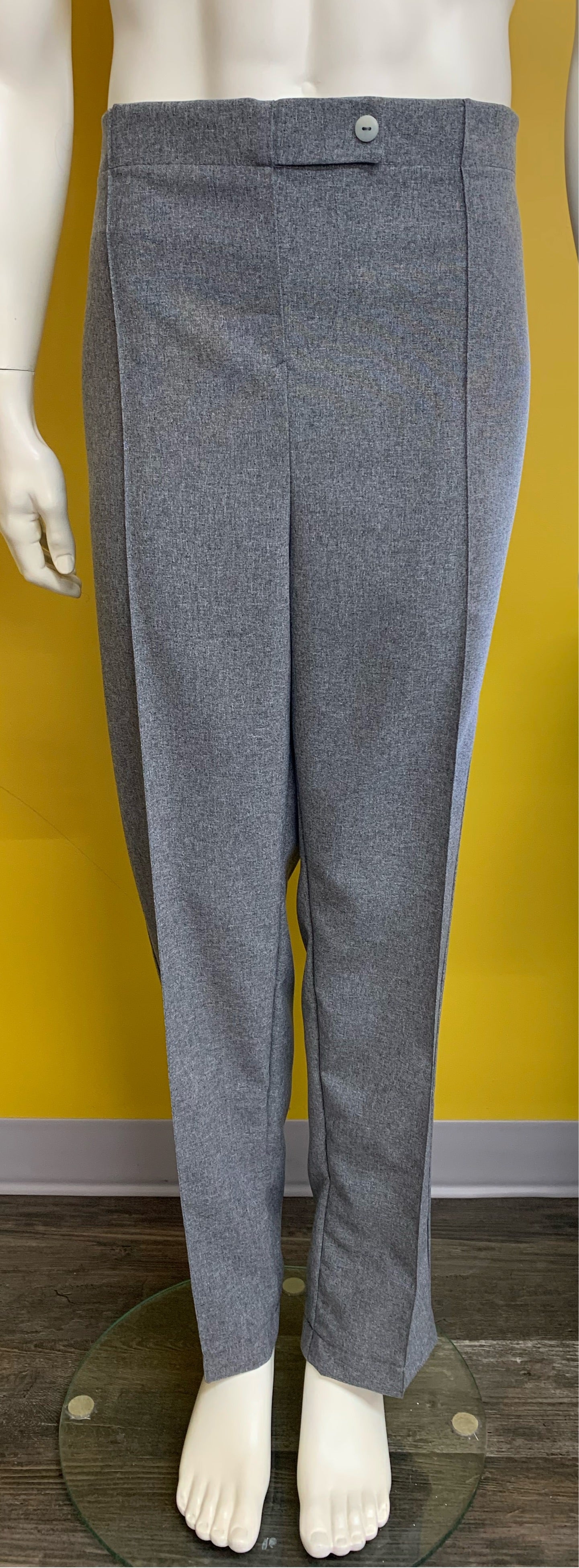 Pantalon gris chiné sans fond | Pierre | Mode Québécoise  | A3B