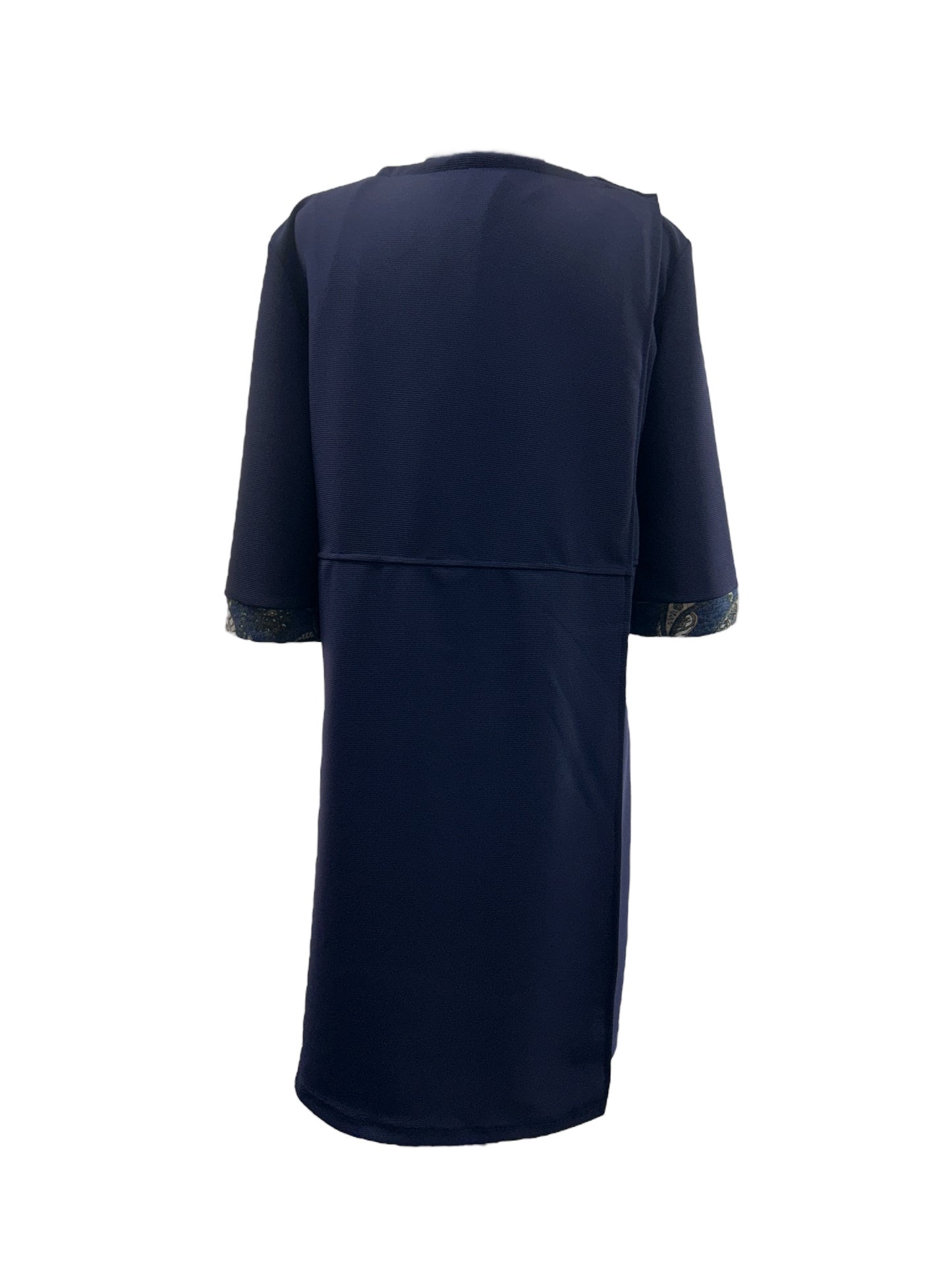 Robe adaptée marine, pour dames | Inès | A3B